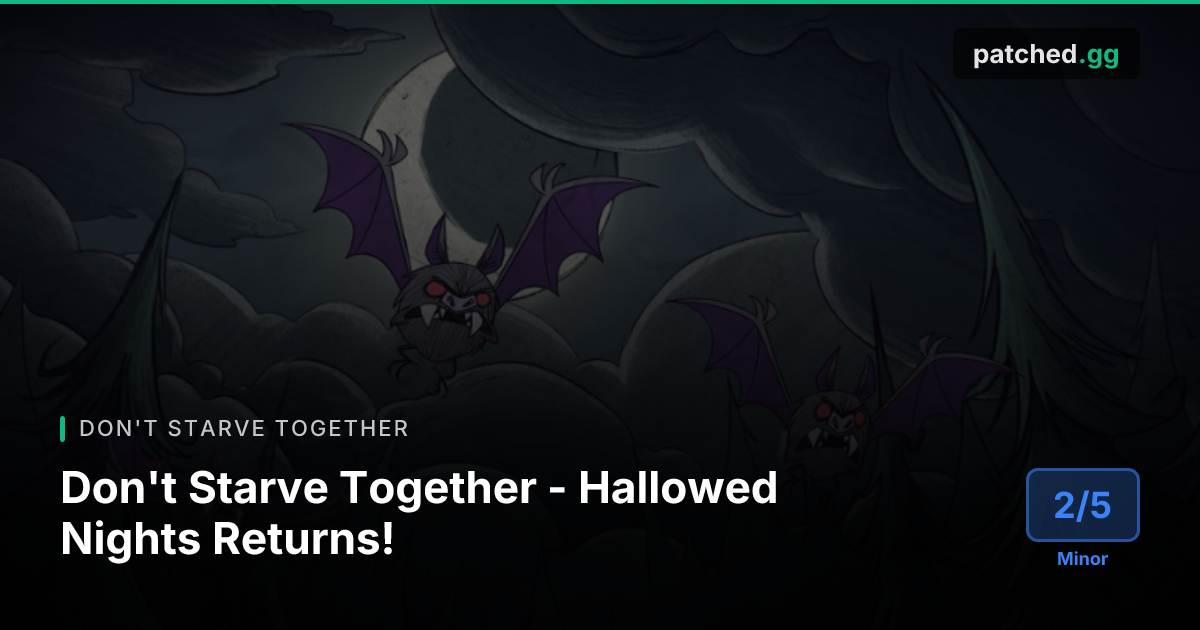 DST Hallowed Nights — Witch's Broom & Event | Patched