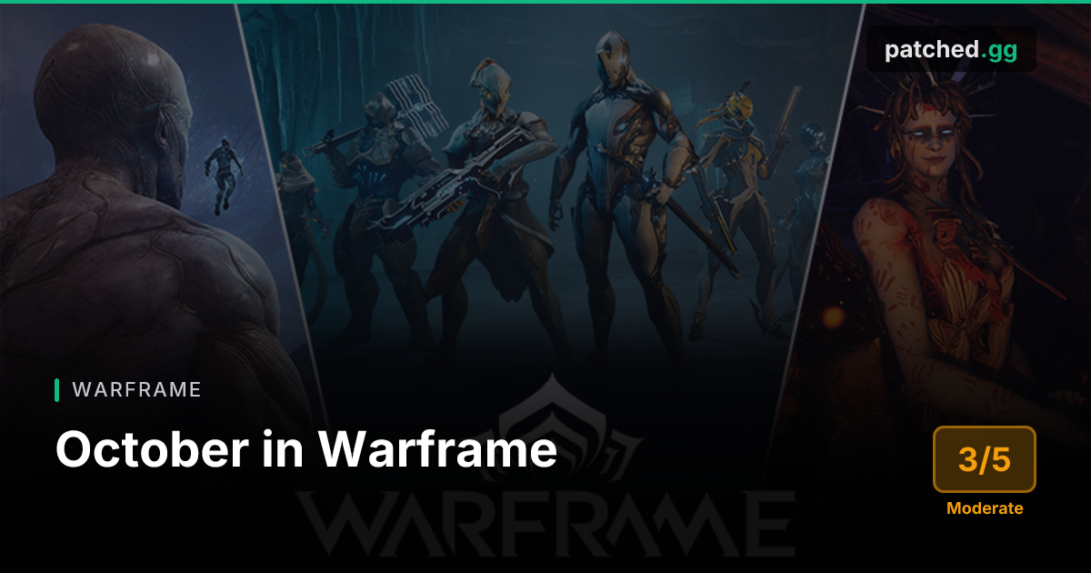 Warframe October Update — New Icebind Mode | Patched